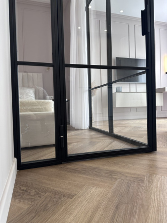 Кварцевый ламинат Fargo Паркет Английская ёлка Дуб Робуста 33-81996-9 4/0.5мм